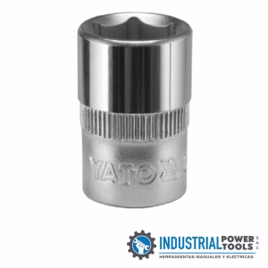 DADO HEXAGONAL CROMADO 6PT ENC.3/8" 6MM YT-3801 YATO