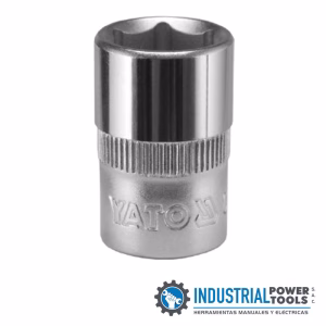 DADO HEXAGONAL CROMADO 6PT ENC.3/8" 7MM YT-3802 YATO