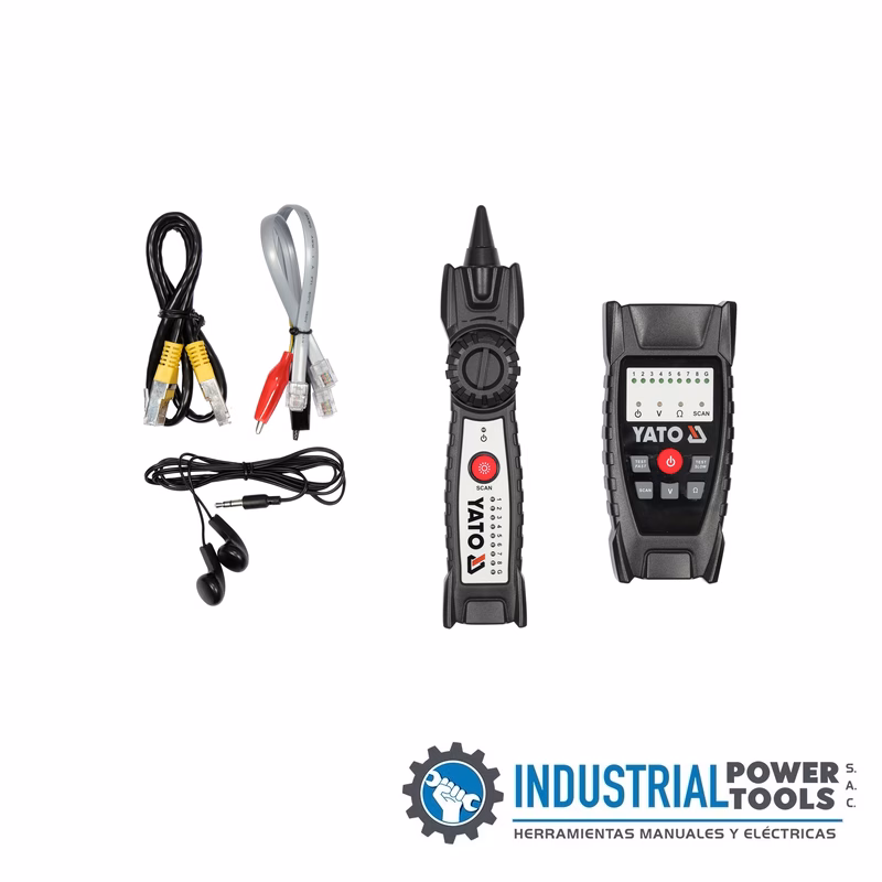LOCALIZADOR DE CABLES EMISOR Y RECEPTOR YT-73137 YATO